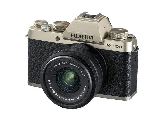 Fujifilm X-T100 Kèm lens | Bạc | Vàng - ảnh 2