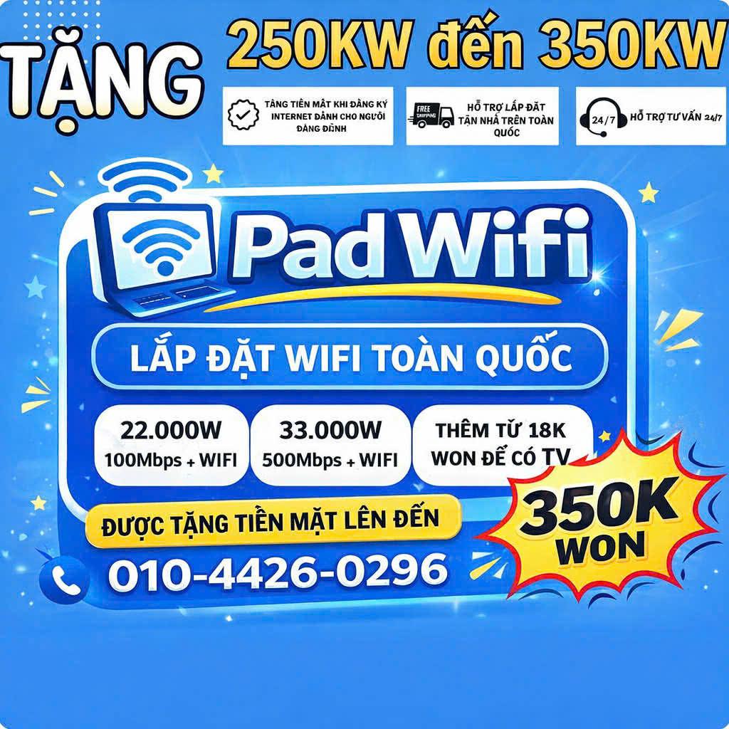 PadWifi - Lắp đặt WiFi toàn quốc